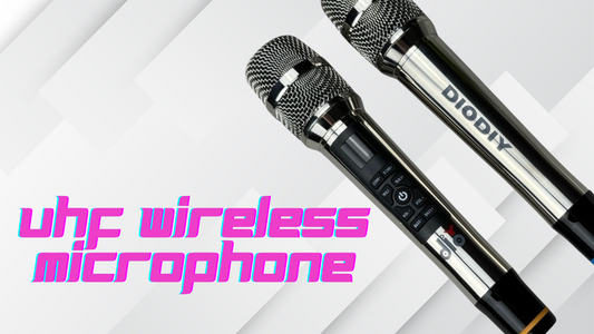 What Is a UHF Wireless Microphone and How Does It Work?---DioDIY