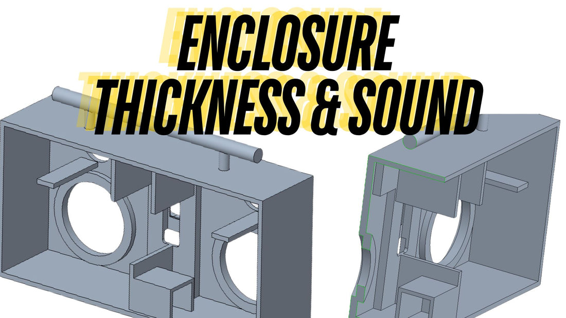 Does the Thickness of a Speaker Enclosure Affect Sound Quality? --- DIODIY