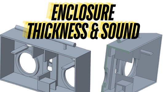 Does the Thickness of a Speaker Enclosure Affect Sound Quality? --- DIODIY