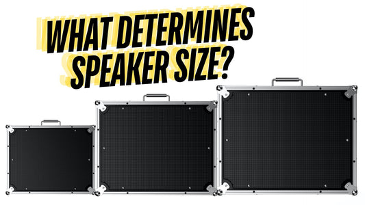 What Factors Contribute to the Size of a Speaker? --- DIODIY