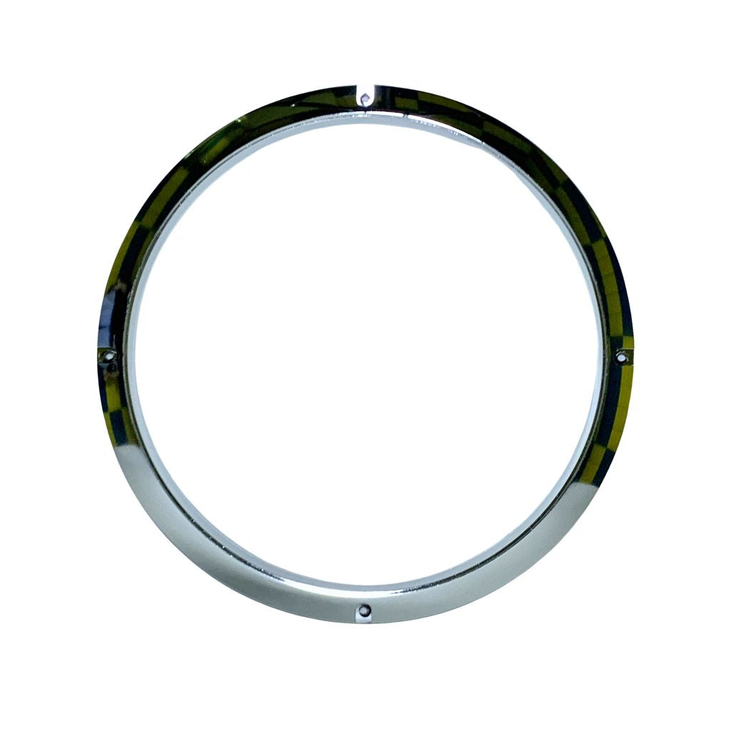 diodiy 10 inches sliver loudspeaker protector durable plastic light stylish decoration reflective metal-like