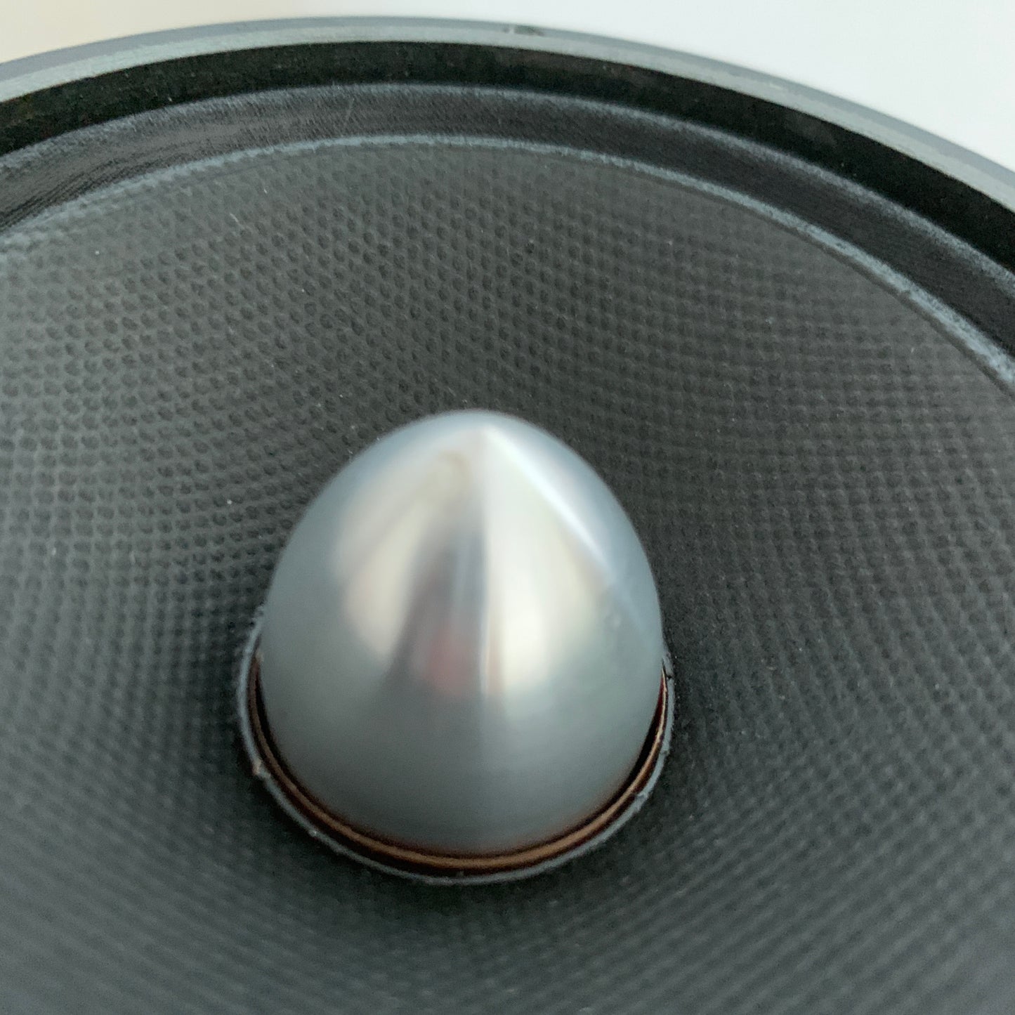 diodiy 4 inches midrange driver with bullet-shaped phase plug paper pulp dual fabric edge metal custom speaker personalized loudspeaker design high quality professional and affordable component black sliver