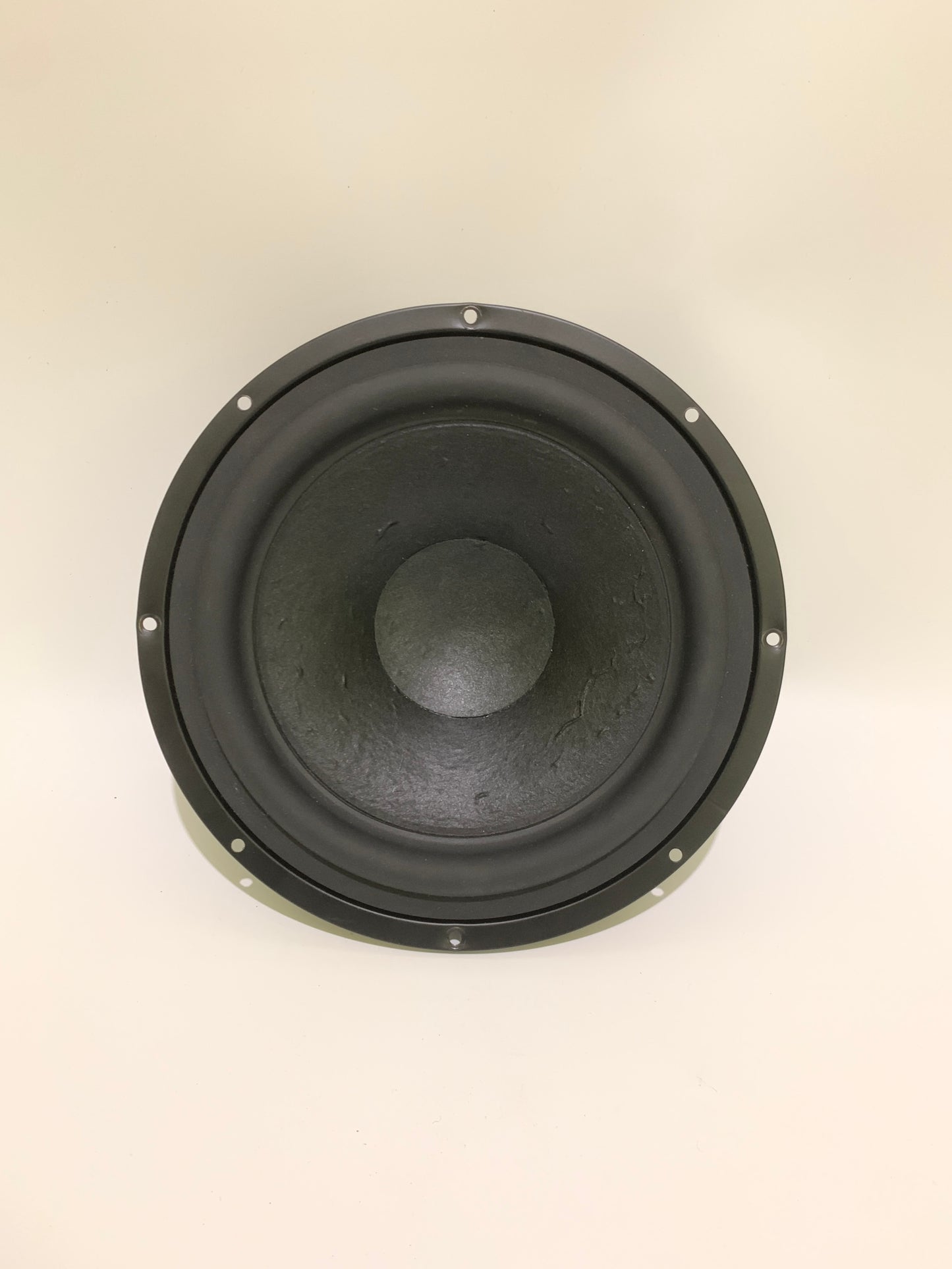 diodiy 8 Inches Full Range Mid-Bass Driver front loose cone soft paper pulp cone enhance sound quality high sensitivity loudspeakers rubber edge black