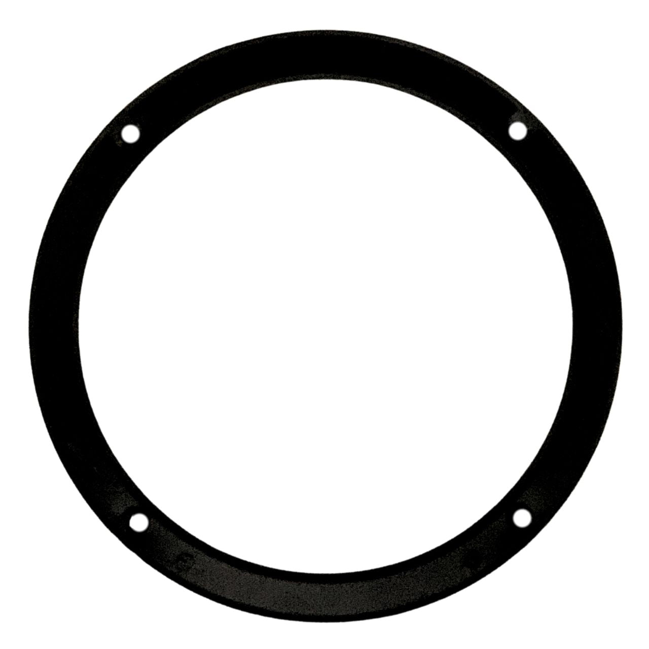 diodiy 8 inches red loudspeaker protector plastic metal-like circled speaker decoration customizable