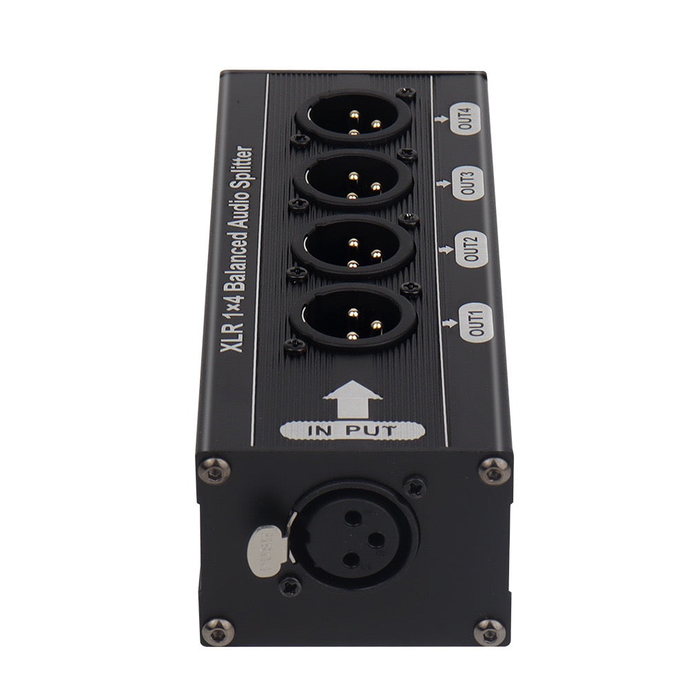 DioDIY xlr audio splitter distributor one input four output