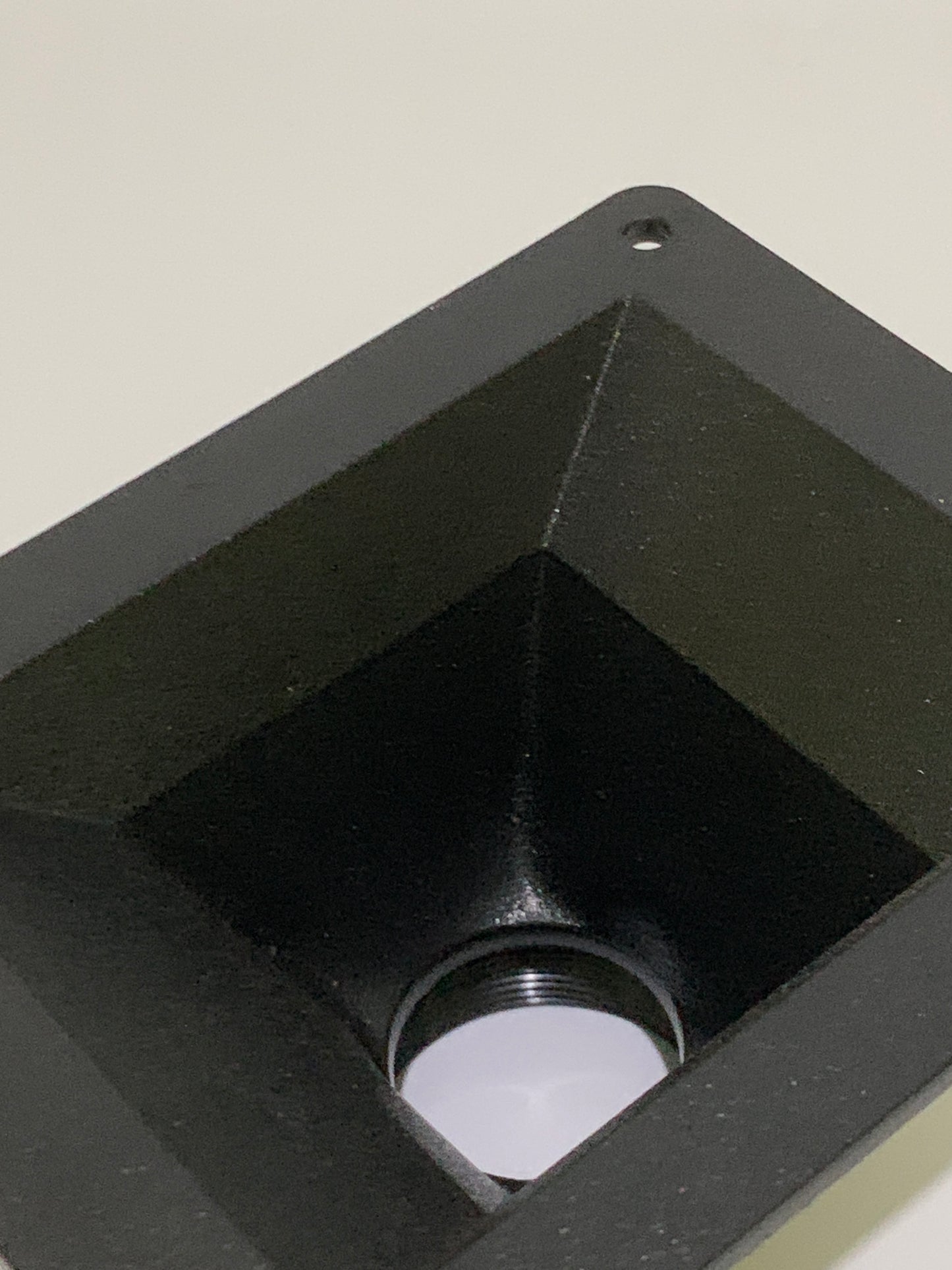 diodiy horn tweeter rectangle black plastic