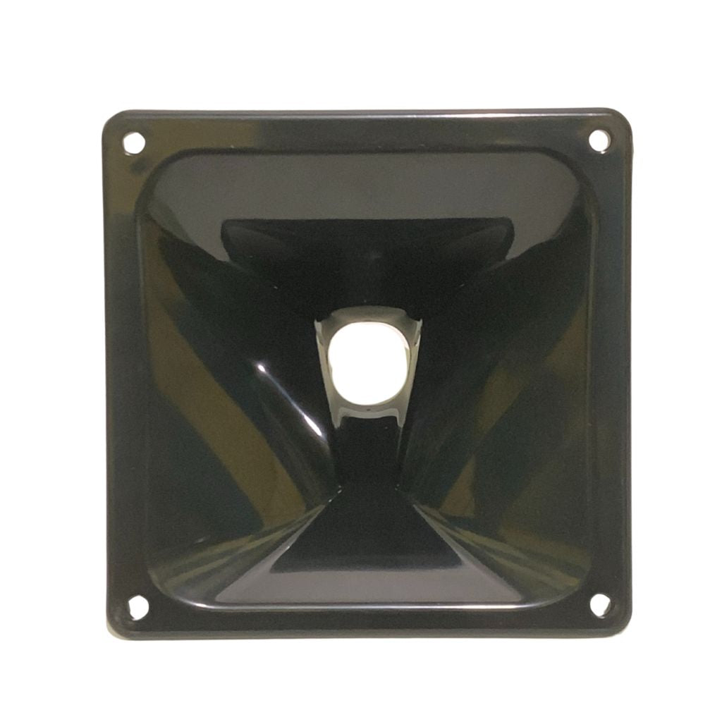 diodiy horn 2 square large curve black abs plastic durable smooth surface spiral