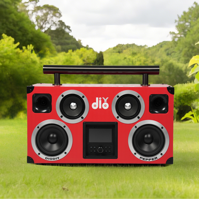 diodiy pepper speaker for outdoor events and parties high power loud sound high quality and last for more than 20 hours