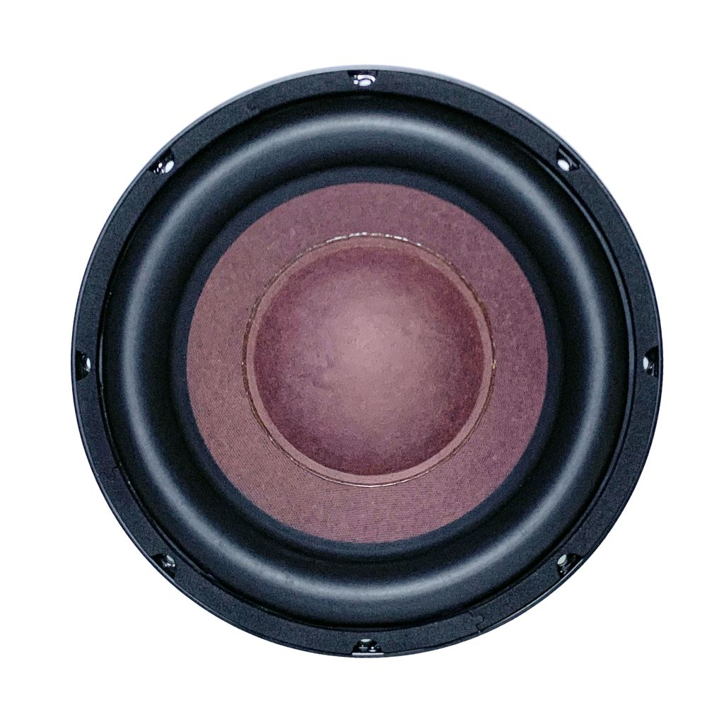 diodiy 10 inches redcore woofer black rubber edge customizable for logo printing dual voice coil rear loose paper pulp cone high power performance powerful bass