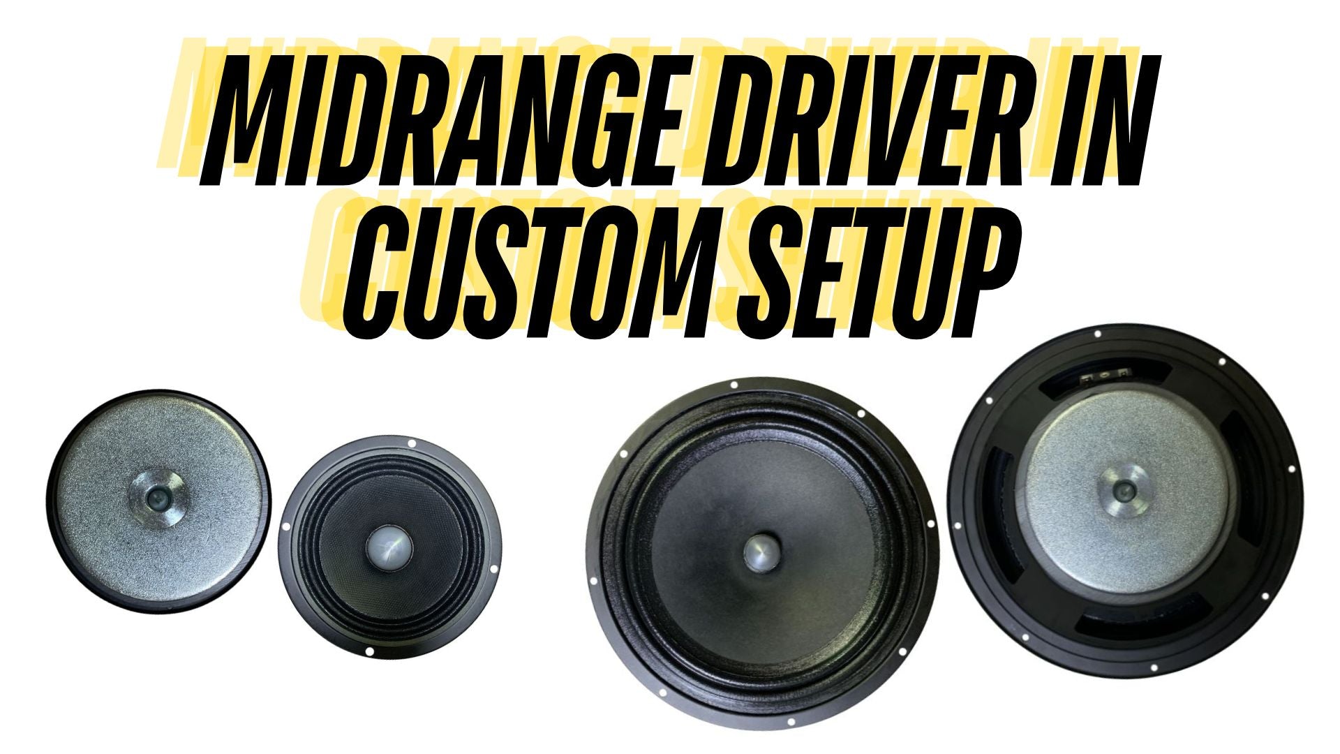 Midrange Drivers Do I Need a Midrange Driver in My Custom Speaker Setup? – DioDIY