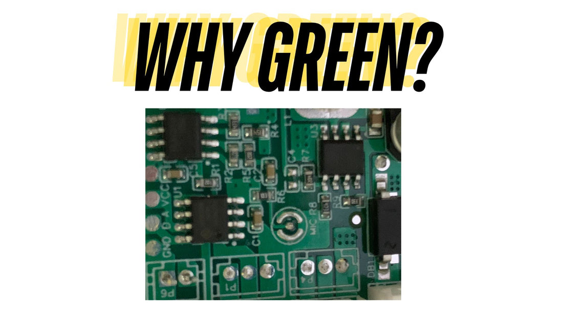 Why Are PCBs Green? The History and Alternatives Explained --- DIODIY