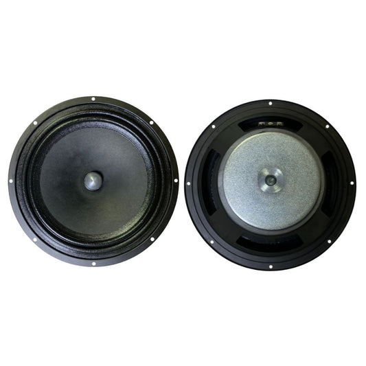 diodiy 8 inches midrange driver with bullet-shaped phase plug paper pulp dual fabric edge metal custom speaker personalized loudspeaker design high quality professional and affordable component special design black and sliver