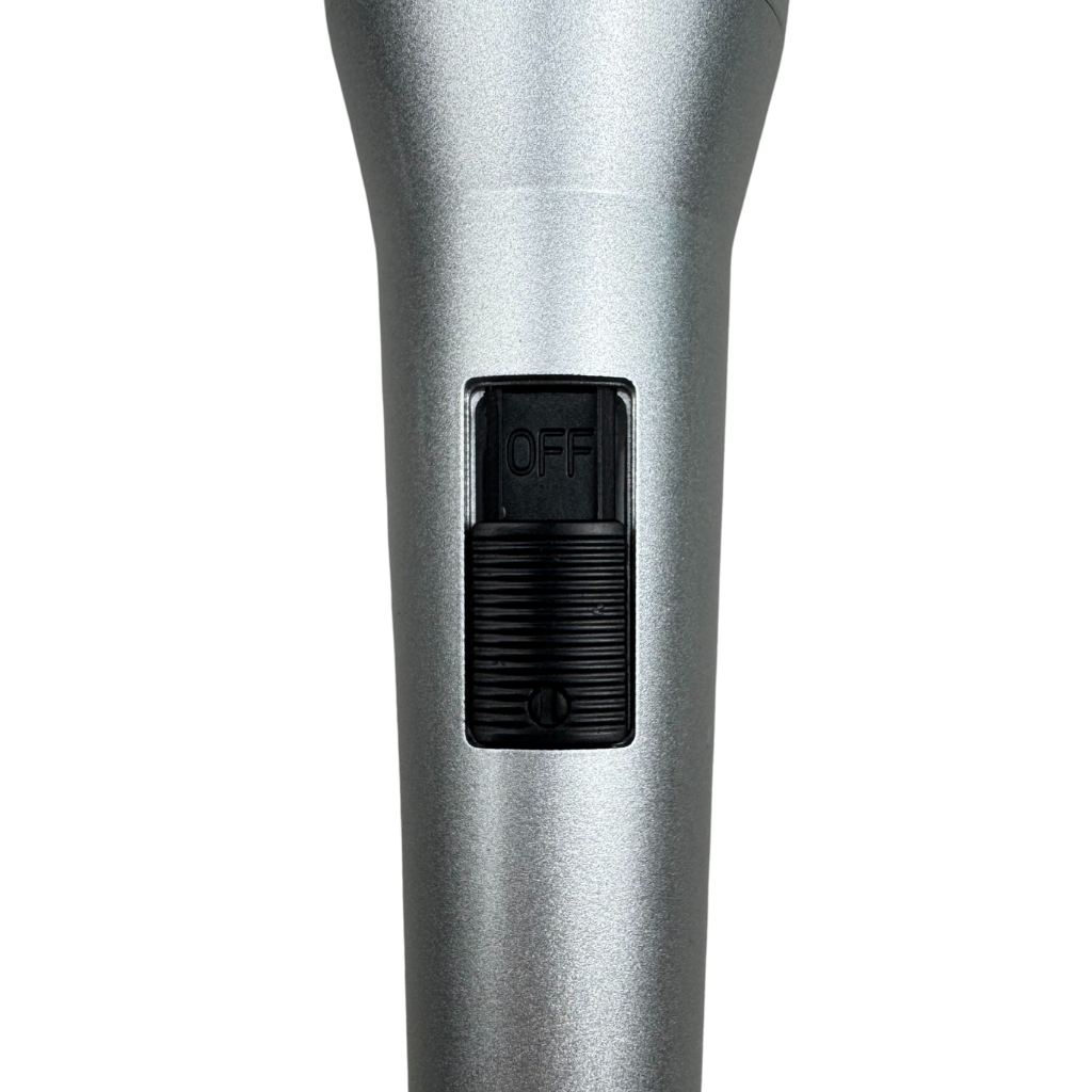 Diodiy wired microphone with XLR or 6.5mm jacks output for singing and professional speech